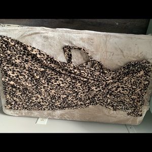 sienna sky leopard print dress